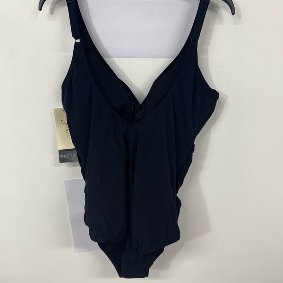 Profile By Gottex Classic Black Swimsuit - Picture 2 of 5